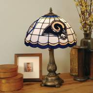 St. Louis Rams NFL Stained Glass Table Lamp