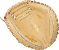 Rawlings Heart of the Hide Hyper Shell 34" 1 Piece Solid Web Baseball Catcher's Mitt - Right Hand Throw