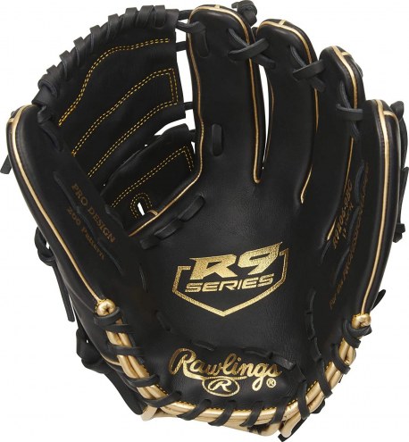 Rawlings R9 12&quot; 2-Piece Solid Web Baseball Pitchers Glove - Right Hand Throw