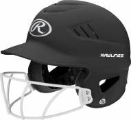 Rawlings Coolflo Highlighter Batting Helmet with Softball Facemask