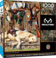 RealTree All Tuckered Out 1000 Piece Puzzle