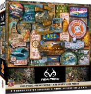 RealTree Off to the Lakehouse 1000 Piece Puzzle