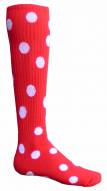 Red Lion Dots Socks