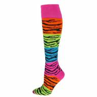Red Lion Rainbow Tiger Over the Calf Socks