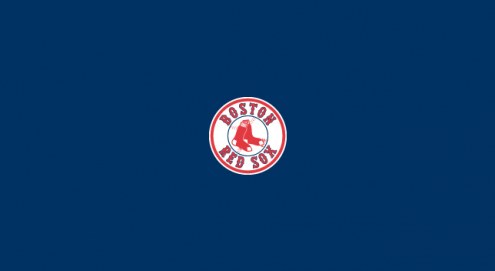 Boston Red Sox MLB Team Logo Billiard Cloth