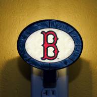 Boston Red Sox MLB Stained Glass Night Light