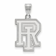 Rhode Island Rams Sterling Silver Large Pendant