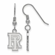 Rhode Island Rams Sterling Silver Small Dangle Earrings