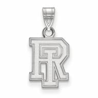 Rhode Island Rams Sterling Silver Small Pendant