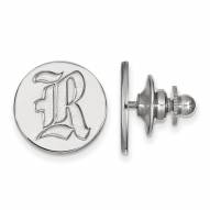 Rice Owls Sterling Silver Lapel Pin