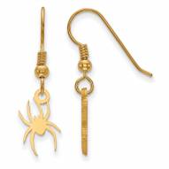 Richmond Spiders Sterling Silver Gold Plated Small Dangle Earrings