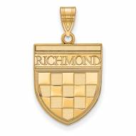 Richmond Spiders Sterling Silver Gold Plated Large Pendant