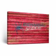 Richmond Spiders Weathered Canvas Wall Art