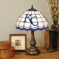 Kansas City Royals MLB Stained Glass Table Lamp