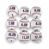 Rukket Sports Weighted Pitching Baseballs - 9 Pack