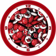 Rutgers Scarlet Knights Candy Wall Clock