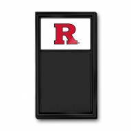 Rutgers Scarlet Knights Chalk Note Board