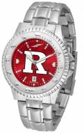 Rutgers Scarlet Knights Competitor Steel AnoChrome Men's Watch