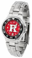 Rutgers Scarlet Knights Competitor Steel AnoChrome Women's Watch - Color Bezel