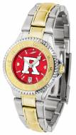 Rutgers Scarlet Knights Competitor Two-Tone AnoChrome Women's Watch