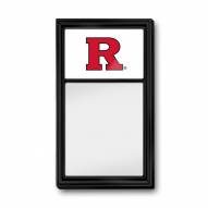 Rutgers Scarlet Knights Dry Erase Note Board