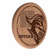 Rutgers Scarlet Knights Laser Engraved Wood Sign