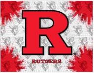 Rutgers Scarlet Knights Logo Canvas Print