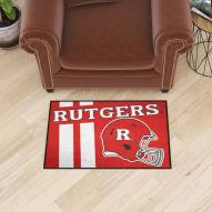 Rutgers Scarlet Knights NCAA Starter Rug
