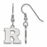 Rutgers Scarlet Knights Sterling Silver Small Dangle Earrings