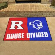 Rutgers/Seton Hall House Divided Mat