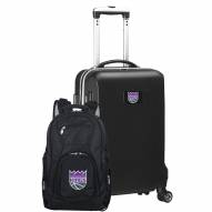 Sacramento Kings Deluxe 2-Piece Backpack & Carry-On Set
