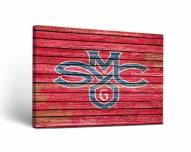 Saint Mary's Gaels Weathered Canvas Wall Art