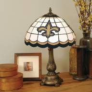 New Orleans Saints NFL Stained Glass Table Lamp