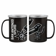 San Antonio Spurs 15 oz. Hype Stainless Mug