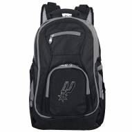 NBA San Antonio Spurs Colored Trim Premium Laptop Backpack