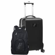 San Antonio Spurs Deluxe 2-Piece Backpack & Carry-On Set