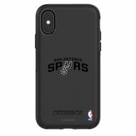 San Antonio Spurs OtterBox iPhone X/Xs Symmetry Black Case