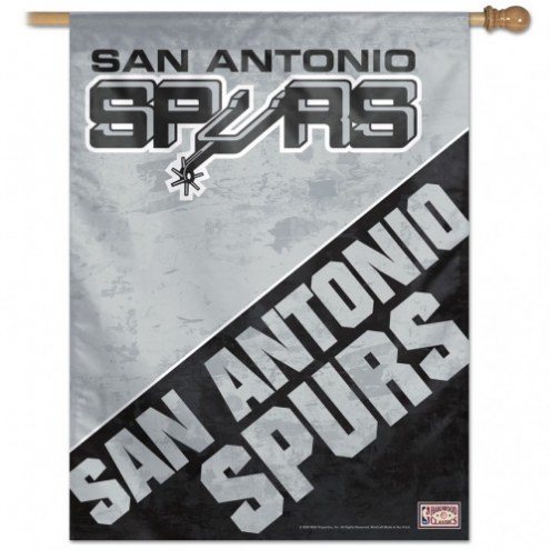 San Antonio Spurs 28&quot; x 40&quot; Banner