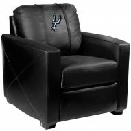 San Antonio Spurs XZipit Silver Club Chair with Primary Logo