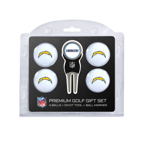Los Angeles Chargers Golf Ball Gift Set