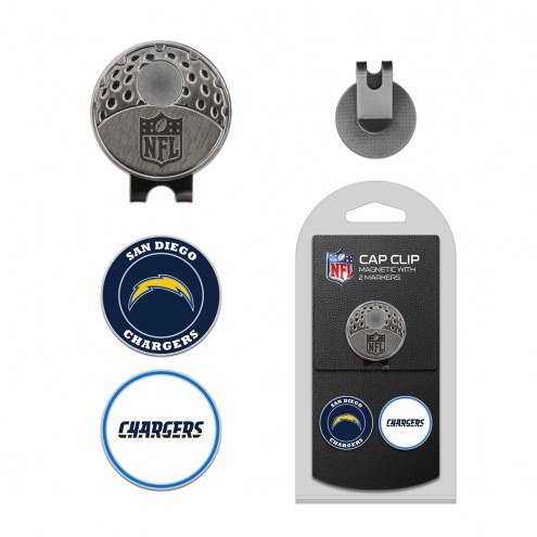 Los Angeles Chargers Hat Clip & Marker Set