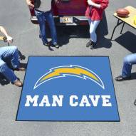 Los Angeles Chargers Man Cave Tailgate Mat