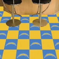 Los Angeles Chargers Team Carpet Tiles