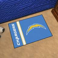 Los Angeles Chargers Uniform Inspired Starter Rug