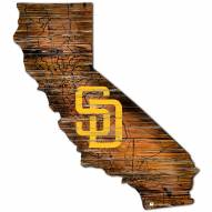 San Diego Padres 12" Roadmap State Sign