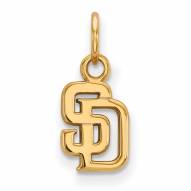 San Diego Padres 14k Yellow Gold Extra Small Pendant