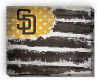 San Diego Padres 16" x 20" Flag Canvas Print