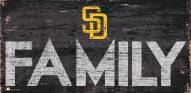 San Diego Padres 6" x 12" Family Sign