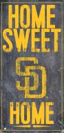 San Diego Padres 6" x 12" Home Sweet Home Sign