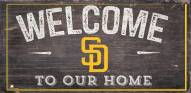 San Diego Padres 6" x 12" Welcome Sign